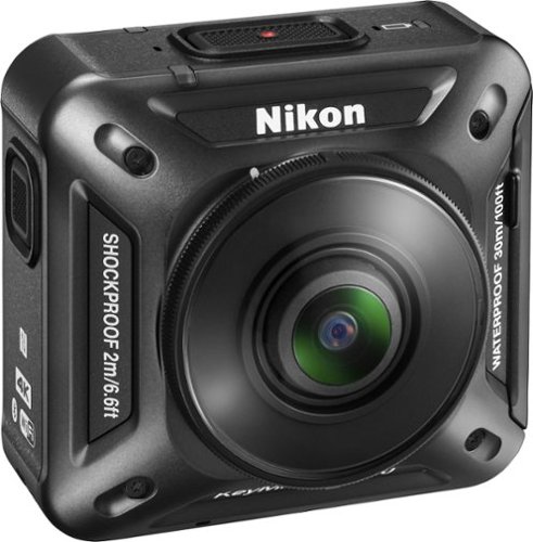  Nikon - KeyMission 360 Degree Waterproof Action Camera - Black