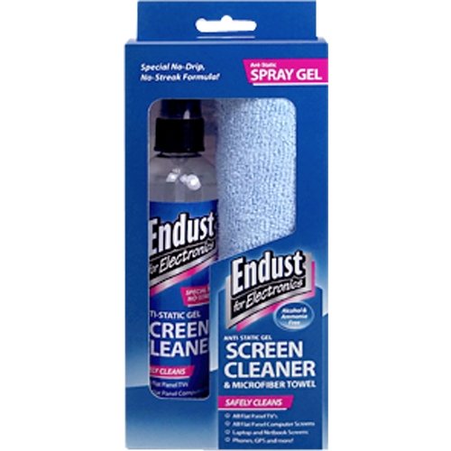 Endust - 6-Oz. LCD and Plasma Screen Cleaner and Micro Fiber Towel Combo
