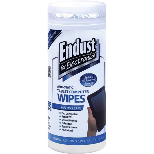 Endust Tablet Computer Cleaning Wipes (70-Pack) INTERNATIONAL SHIPPING
