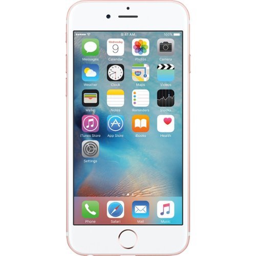  Apple - Pre-Owned (Excellent) iPhone 6s 128GB Cell Phone (Unlocked) - Rose Gold