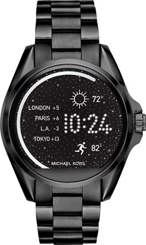  Michael Kors - Access Bradshaw Smartwatch 44.5mm Stainless Steel - Black