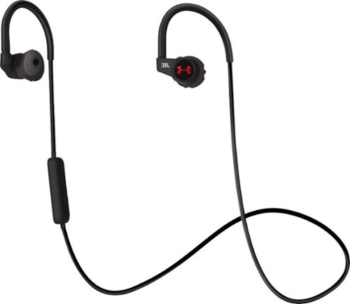  JBL - Under Armour Sport Heart Rate Wireless In-Ear Headphones - Black