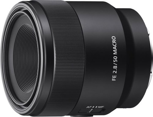 Sony FE 50mm f/2.8 Macro Lens for E mount Cameras Black SEL50M28