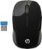 HP - 200 Wireless Optical Mouse - Black-Front_Standard 