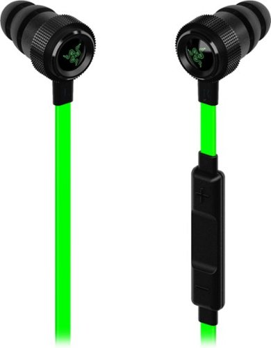  Razer - Hammerhead Pro V2 Wired In-Ear Headphones - Black