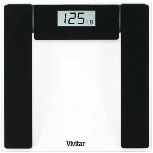  Vivitar - BodyPro Digital Bathroom Scale - Clear