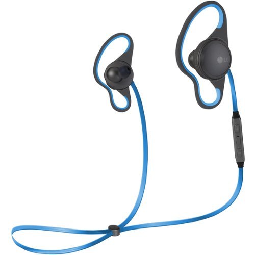 LG - FORCE HBS-S80 Bluetooth Headset - Blue/Black
