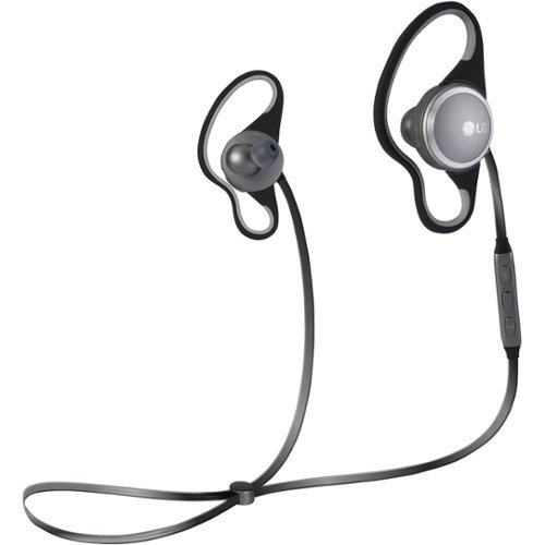  LG - FORCE HBS-S80 Bluetooth Headset - Gray/Black