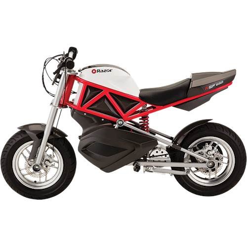 Razor - RSF650 12" eBike w/15 mi Max Operating Range & 17 mph Max Speed - Red-Front_Standard 