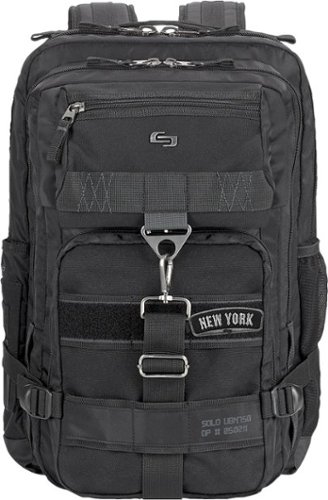  Solo New York - Laptop Backpack - Gray/Black