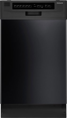  Frigidaire - 18&quot; Built-In Dishwasher with Stainless-Steel Tub - Black