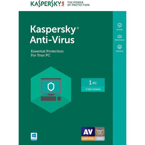  Kaspersky Lab - Kaspersky Anti-Virus (1-Device) (1-Year Subscription)