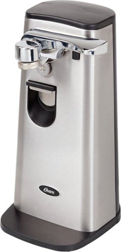  Oster - Can Opener with Retractable Cord - Stainless Steel