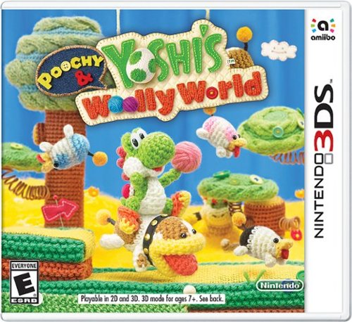  Poochy &amp; Yoshi's Woolly World - Nintendo 3DS