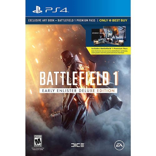  Battlefield 1 Early Enlister Deluxe Edition - PlayStation 4