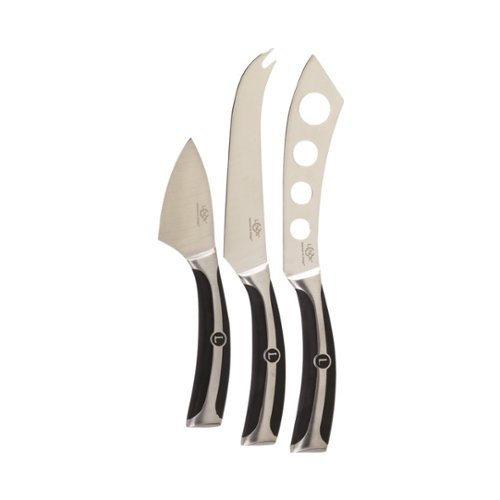  Lenox - Forged Series 3-Piece Cheese Knife Set - Black/Silver