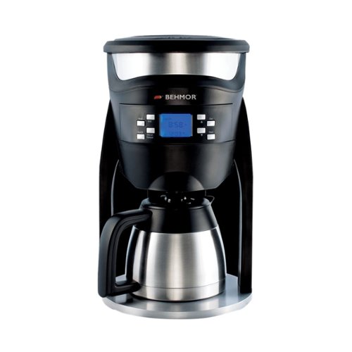  Behmor - 8-Cup Coffeemaker - Black/Silver