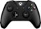Microsoft - Wireless Controller for Xbox One, Xbox Series X, and Xbox Series S - Black-Front_Standard 