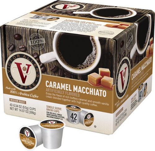  Victor Allen's - Caramel Macchiato Coffee Pods (42-Pack)