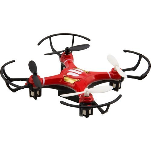 GPX - Sky Rider Drone with Remote Controller - Red-Front_Standard 