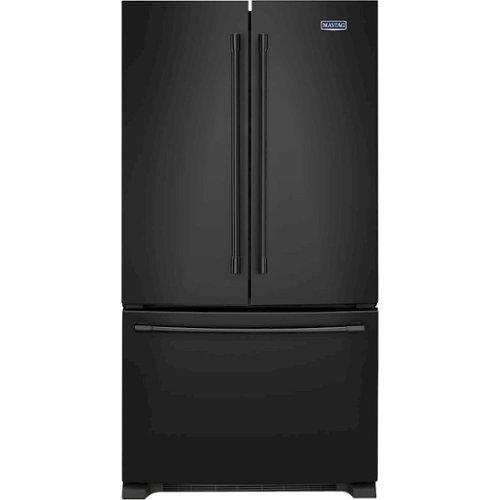Maytag - 25.2 Cu. Ft. French Door Refrigerator-Front_Standard 