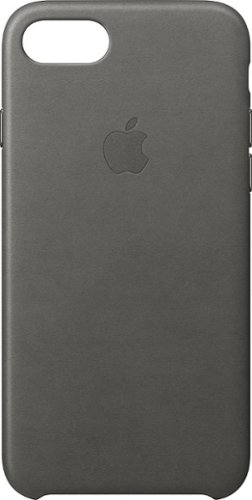 Apple - iPhone® 7 Leather Case - Storm Gray