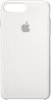 Apple - iPhone® 7 Plus Silicone Case - White-Front_Standard 