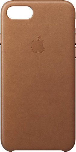  Apple - iPhone® 7 Leather Case - Saddle Brown