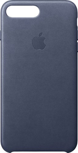  Apple - iPhone® 7 Plus Leather Case - Midnight Blue