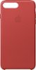 Apple - iPhone® 7 Plus Leather Case - (PRODUCT)RED-Front_Standard