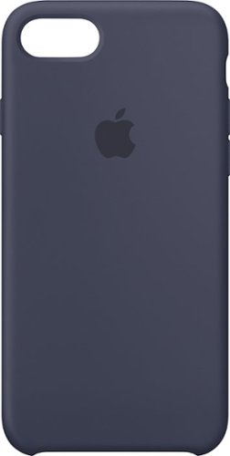  Apple - iPhone® 7 Silicone Case - Midnight Blue