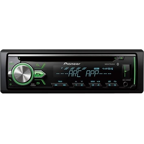  Pioneer - In-Dash CD/DM Receiver - Built-in Bluetooth with Detachable Faceplate - Black