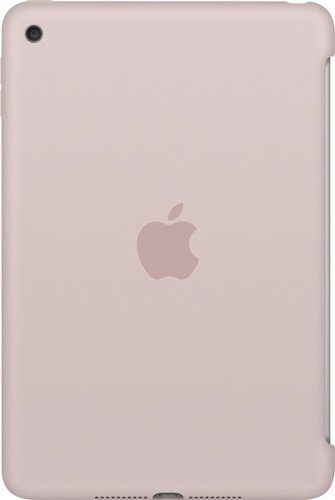  Apple - Silicone Case for Apple iPad mini 4 - Pink Sand