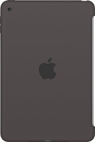 Apple - Silicone Case for Apple® iPad® mini 4 - Cocoa-Front_Standard 