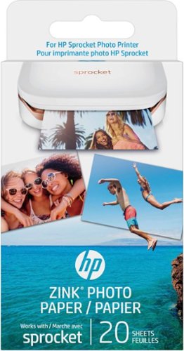  HP - ZINK® Glossy Photo 2&quot; x 3&quot; 20-Count Paper
