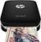 HP - Sprocket Photo Printer - Black-Front_Standard
