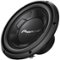 Pioneer - 10" Single-Voice-Coil 4-Ohm Subwoofer - Black-Front_Standard