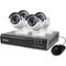 Swann - 4-Channel, 4-Camera Outdoor Wired 500GB DVR Surveillance System - Black-Front_Standard