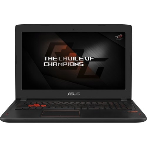 ASUS - 15.6" Laptop - Intel Core i7 - 16GB Memory - NVIDIA GeForce GTX 1060 - 1TB Hard Drive + 256GB Solid State Drive - Black-Front_Standard 