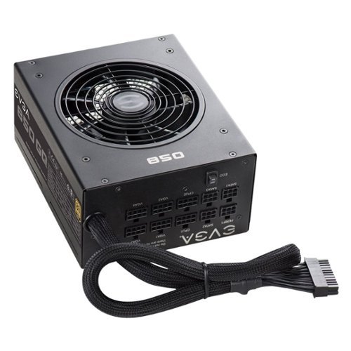 EVGA GQ Series 850W ATX12V/ EPS12V 80 Plus Gold Modular Power Supply - Black WORLDWIDE DELIVERY