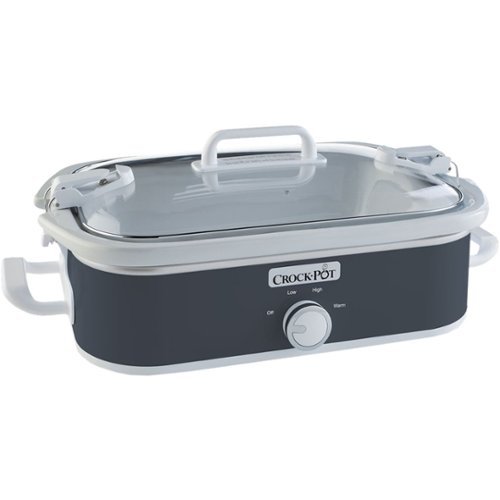 Crock-Pot - 3.5-Quart Slow Cooker - Charcoal-Angle_Standard 