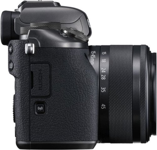 Canon EOS M5 Mirrorless Camera with EF-M 15-45mm Zoom Lens - Black GLOBAL SHIPPING