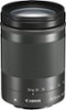 Canon - EF-M18-150mm f/3.5-6.3 IS STM Telephoto Zoom Lens for EOS M Series Cameras - Black-Front_Standard