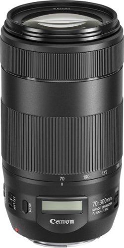 Canon - EF70-300 IS II USM Telephoto Zoom Lens for DSLR Cameras - black