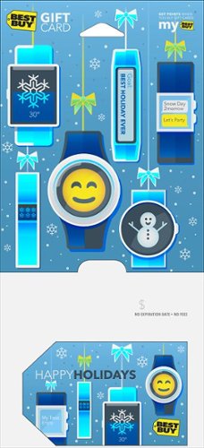  Best Buy® - $25 Happy Holidays Wearable Tech Gift Card
