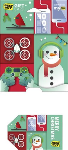  Best Buy® - $15 Christmas Collage Gift Card
