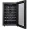 Magic Chef - 28-Bottle Wine Cooler - Black-Front_Standard