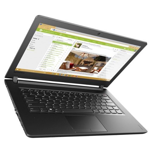  Lenovo - 110 Touch-15ACL 15.6&quot; Touch-Screen Laptop - AMD A4-Series - 4GB Memory - 500GB Hard Drive - Black texture