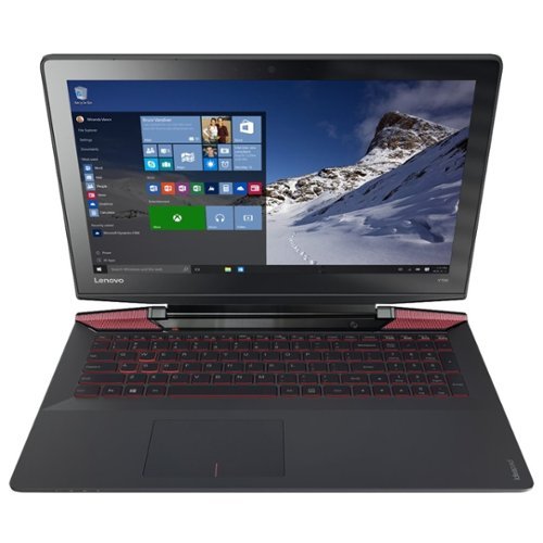  Lenovo - 15.6&quot; Touch-Screen Laptop - Intel Core i7 - 8GB Memory - NVIDIA GeForce GTX 960M - 1TB HDD + 128GB Solid State Drive