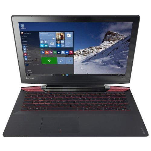  Lenovo - Y700 15.6&quot; Laptop - Intel Core i7 - 16GB Memory - NVIDIA GeForce GTX 960M - 1TB Hard Drive + 256GB Solid State Drive - Black